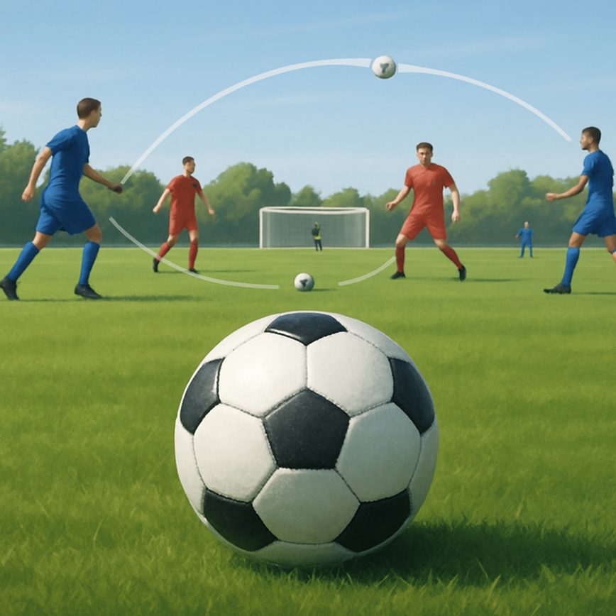 Build up play soccer