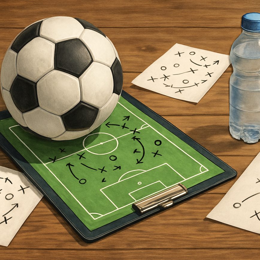 Away match tactics soccer