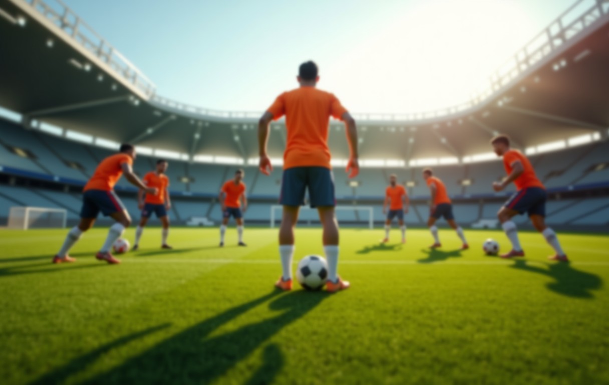 Ball progression soccer — Using a diamond shape to open passing lanes