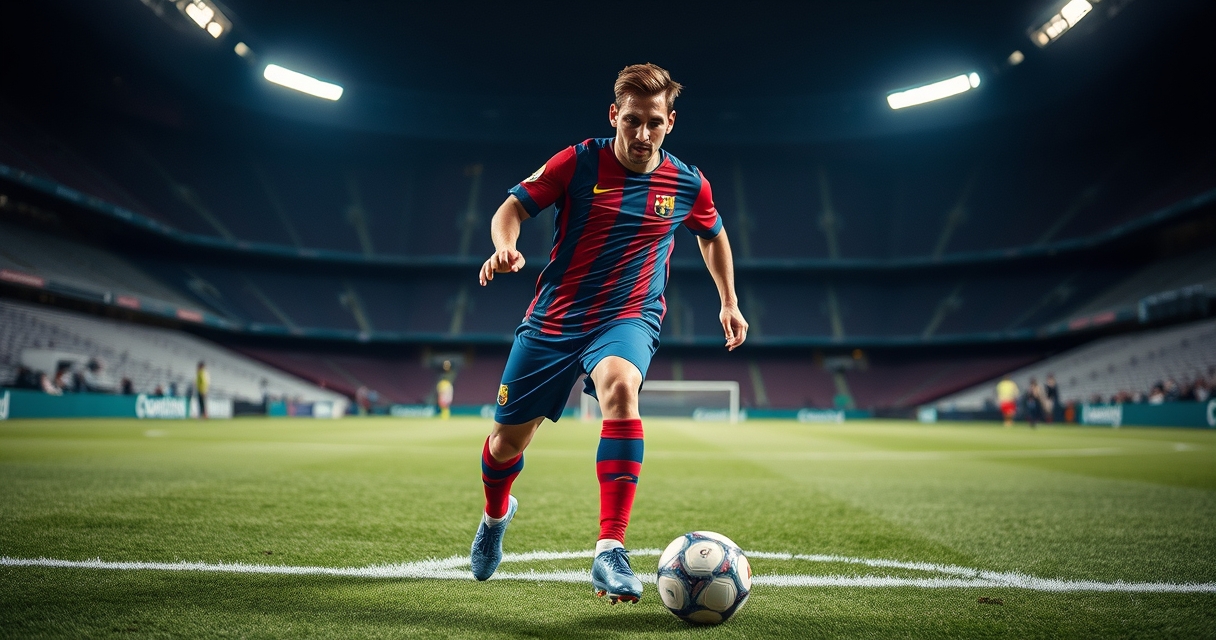 False nine role soccer