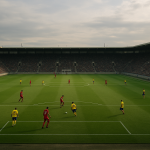 Wide play soccer