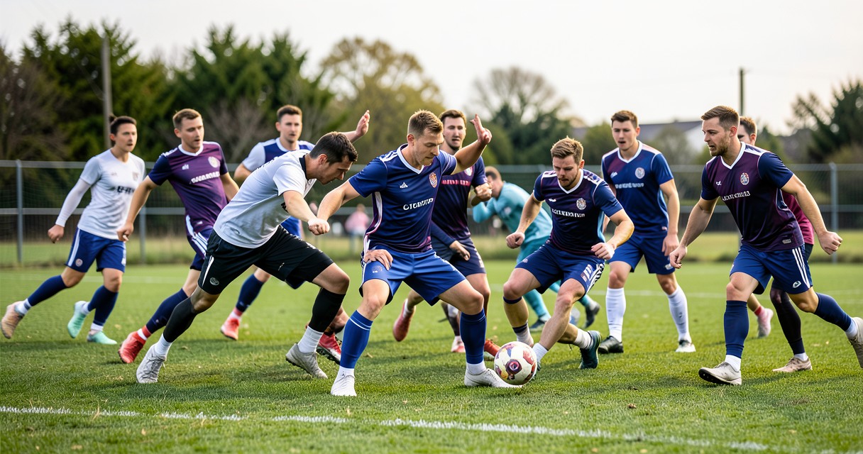 Counter pressing soccer