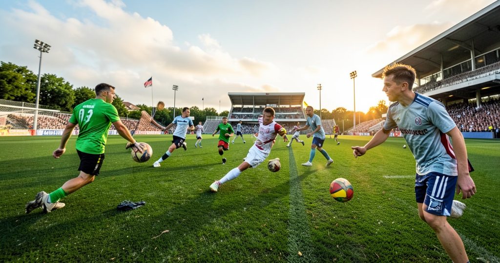 Key match statistics soccer