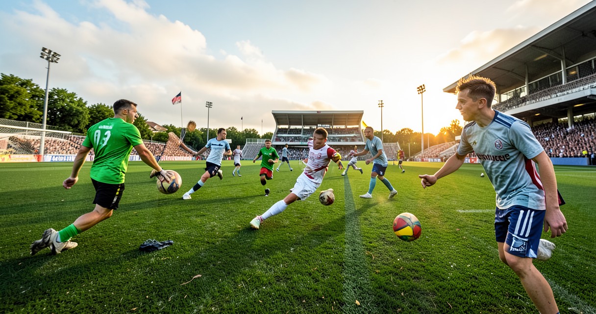 Key match statistics soccer